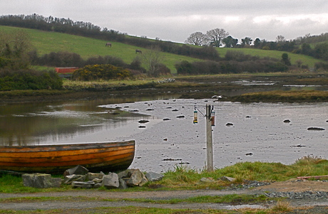 Sea inlet at Bishop's Mill, near Portaferry, Co. Down  [Photo: RMcC]
