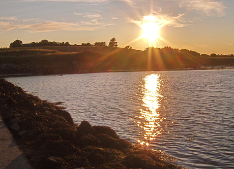 Sunset over Strangford Lough, near Comber, Co. Down  [Photo: RMcC]