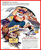 460>_627725″ /></div>
<p>Popeye the Sailor is a famous comic strip character, later featured in popular animated cartoons. He was created by Elzie Crisler Segar and first appeared in the King Features comic strip Thimble Theatre on January 17, 1929. Popeye is an independent sailor with a unique way of speaking, muscular forearms, and an ever-present corncob pipe. His strange, humorous, and often supernatural adventures take him all over the world, and place him in conflict with enemies such as the Sea Hag and King Blozo of Brutopia</p>
<!-- Begin: podPress -->
<div class=