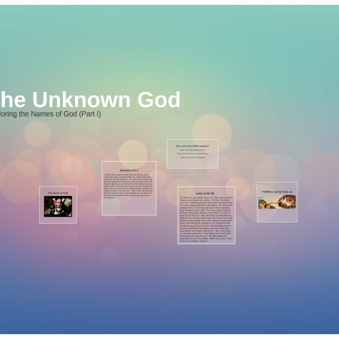 11-3-13 The Unknown God Pt.1