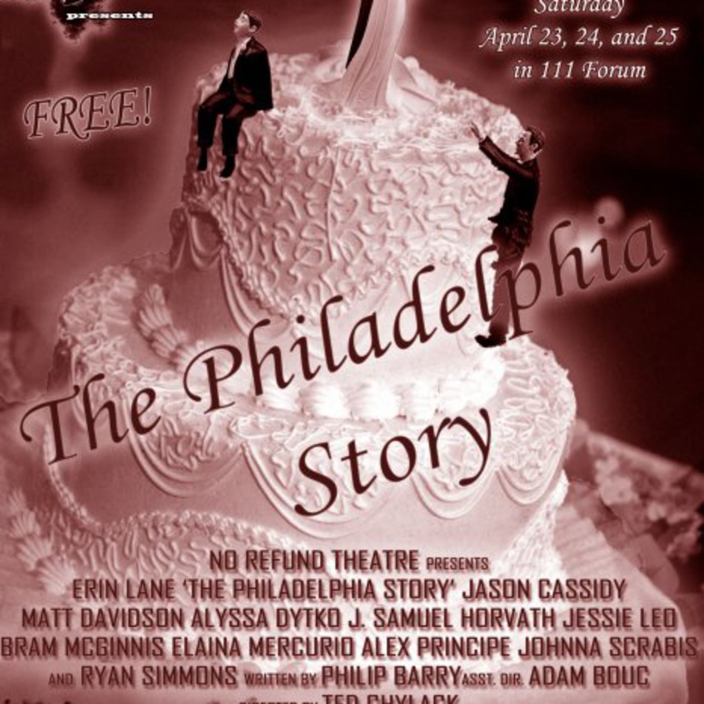 NRT presents: "The Philadelphia Story"