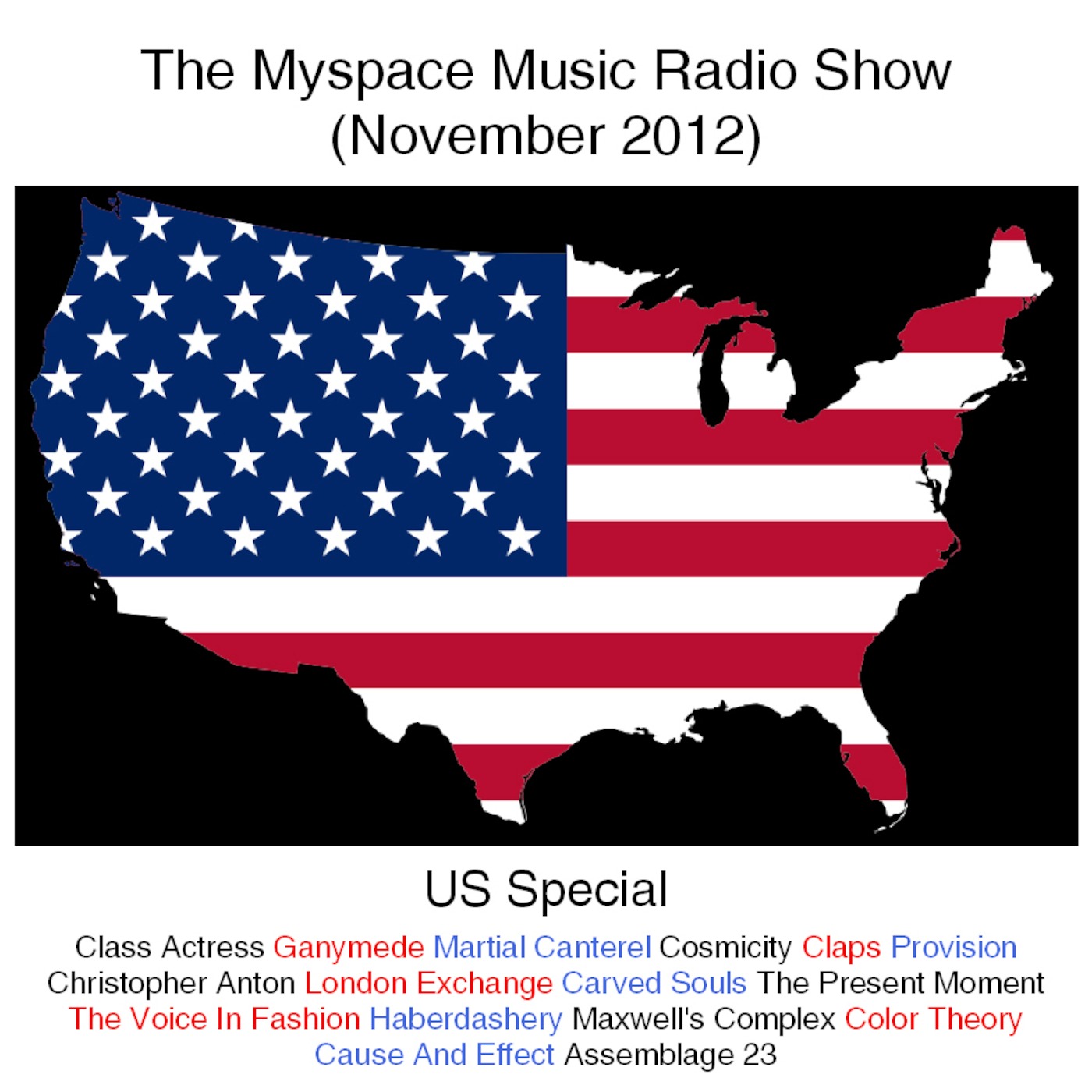 The Myspace Music Radio Show (November 2012 Edition)