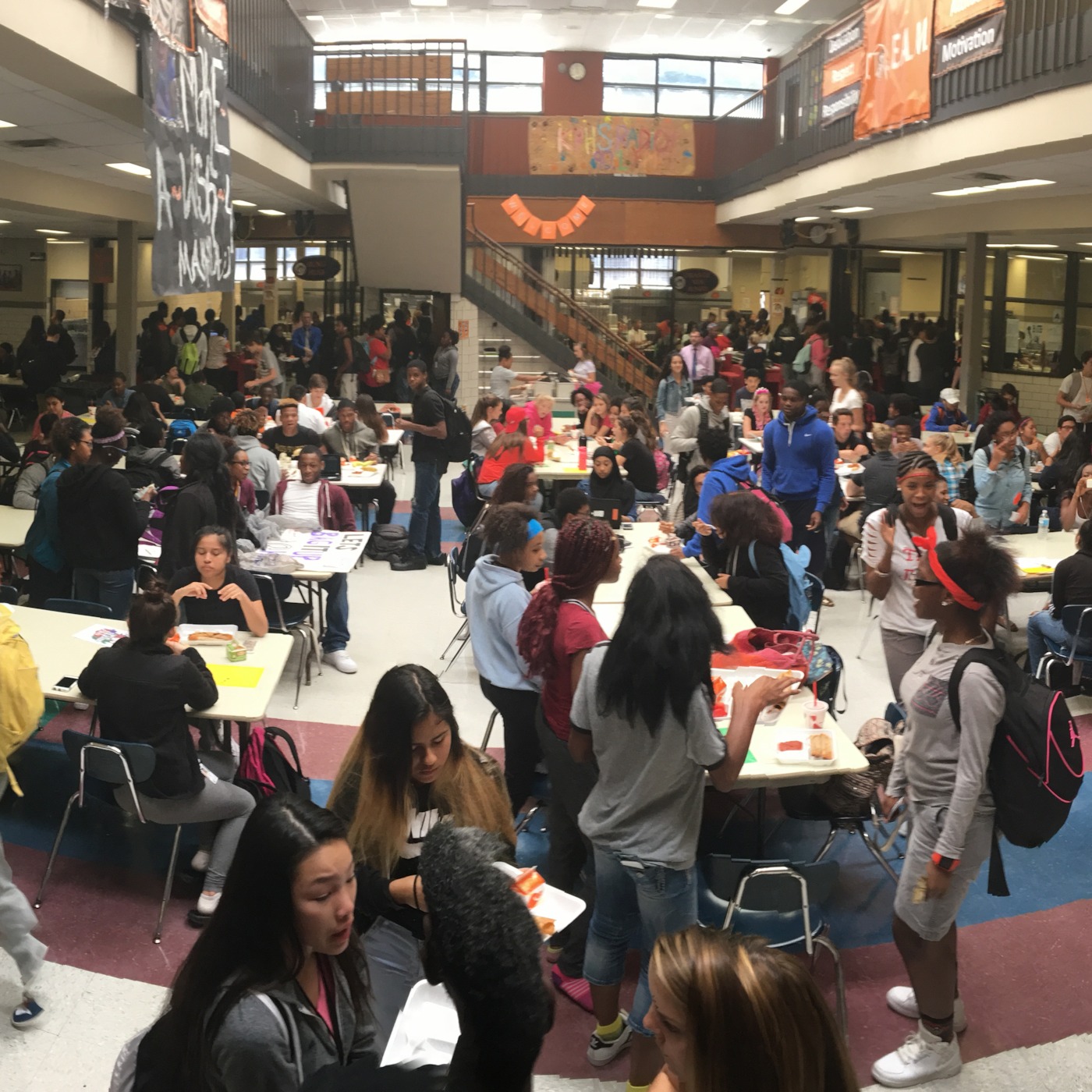 "What's Ritenour Made Of?" - Cafeteria