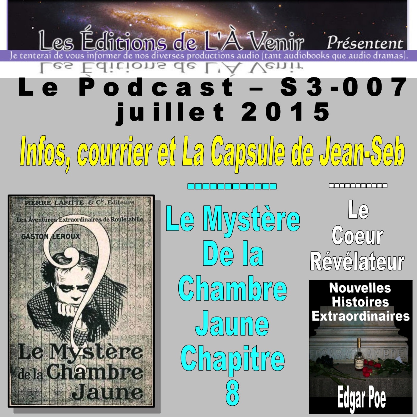 7e émission de la série 3 du Podcast des Éditions de L'À Venir