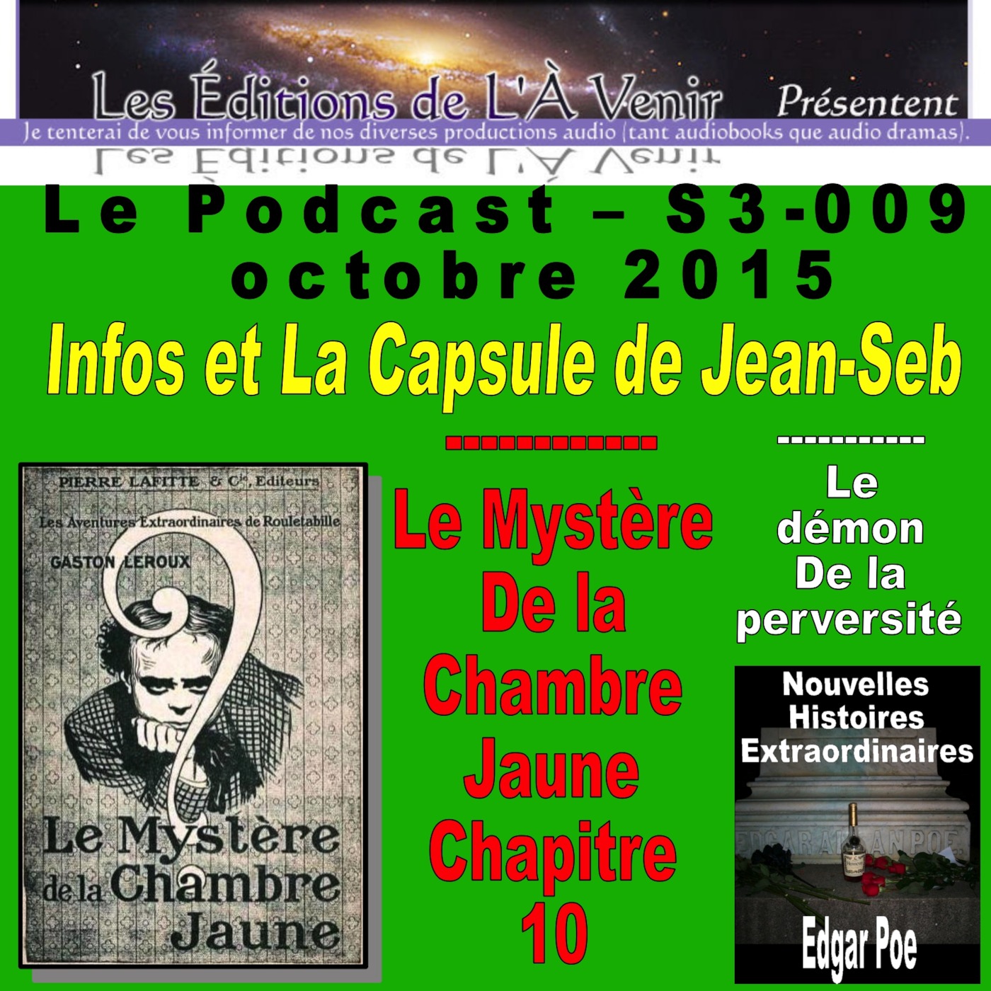 9e émission de la série 3 du Podcast des Éditions de L'À Venir