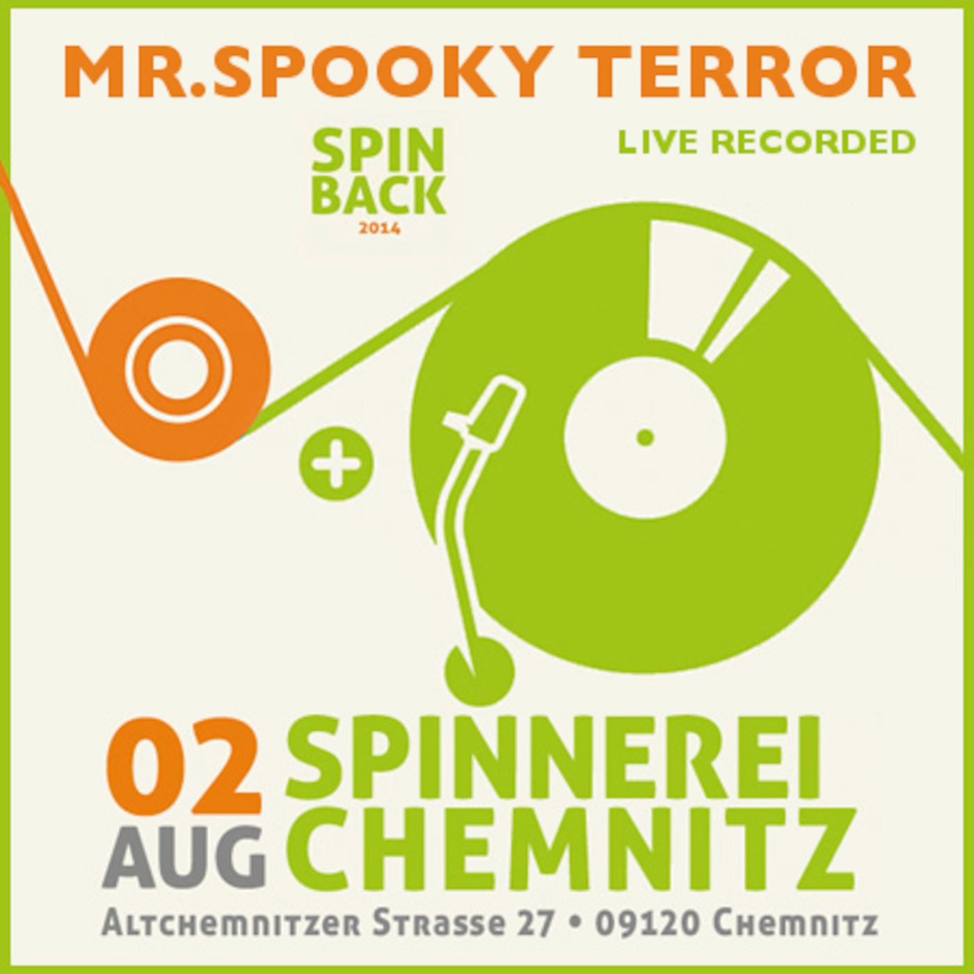 Mr.Spooky Terror LIVE Recordings @ SpinBack 2014