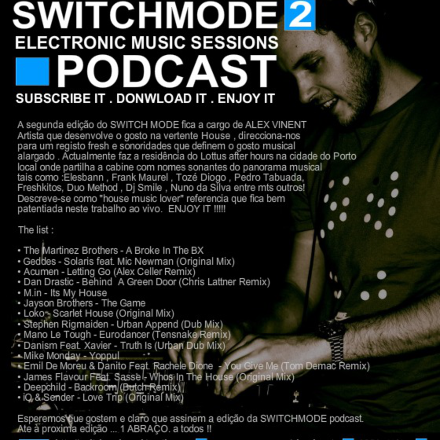SWITCHMODE PODCAST 2 - mixed live by Alex Vinent