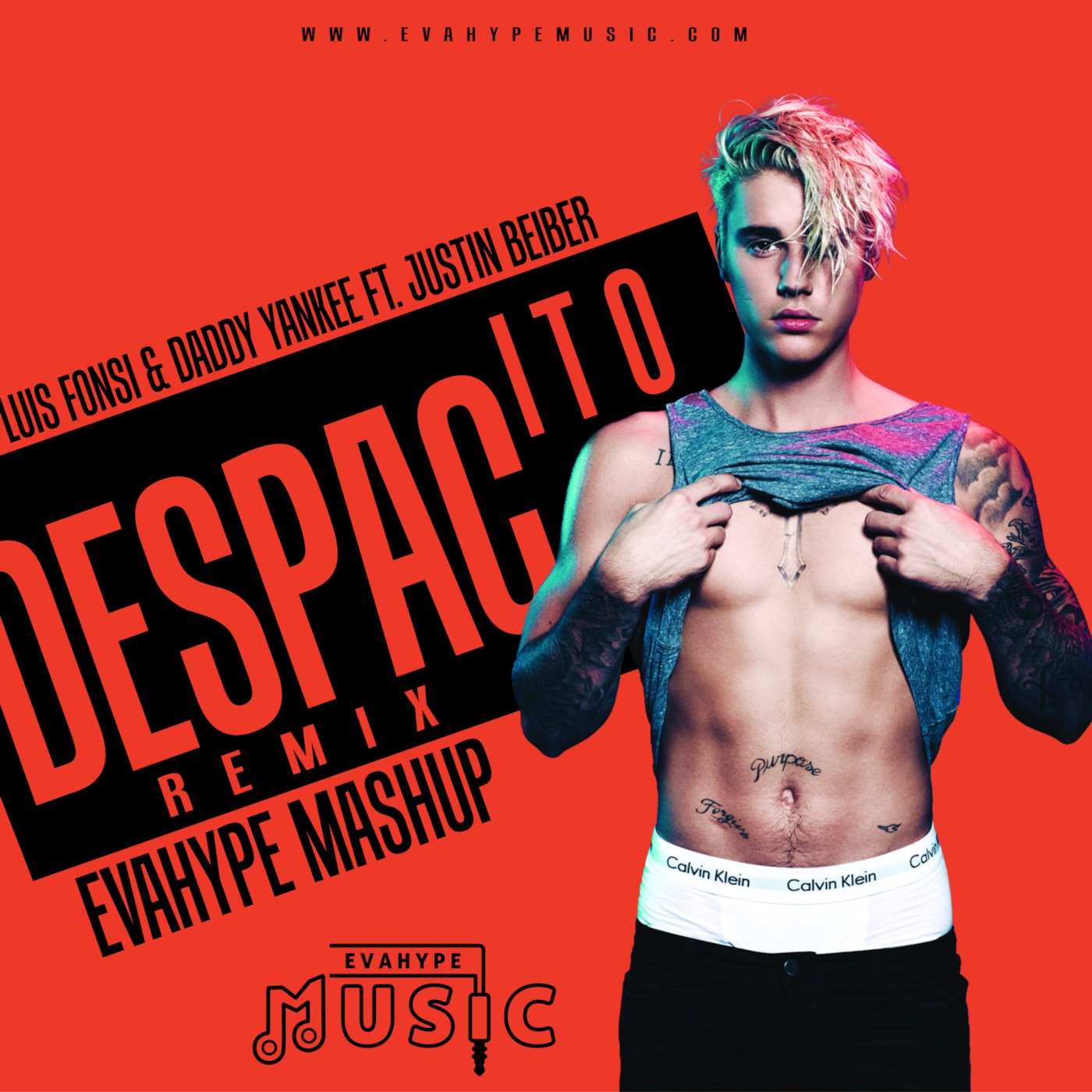Luis Fonsi & Daddy Yankee Ft. Justin Bieber - Despacito Remix (EvaHype Mashup)