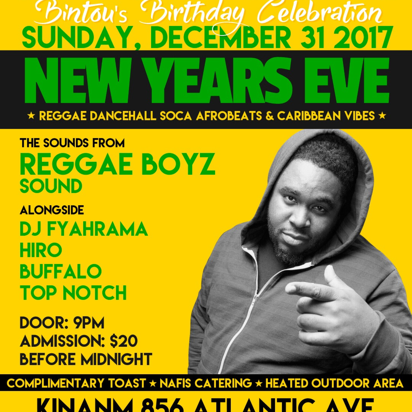 PARTY VIBZ 34 - NEW YEARS 2018 IN BROOKLYN