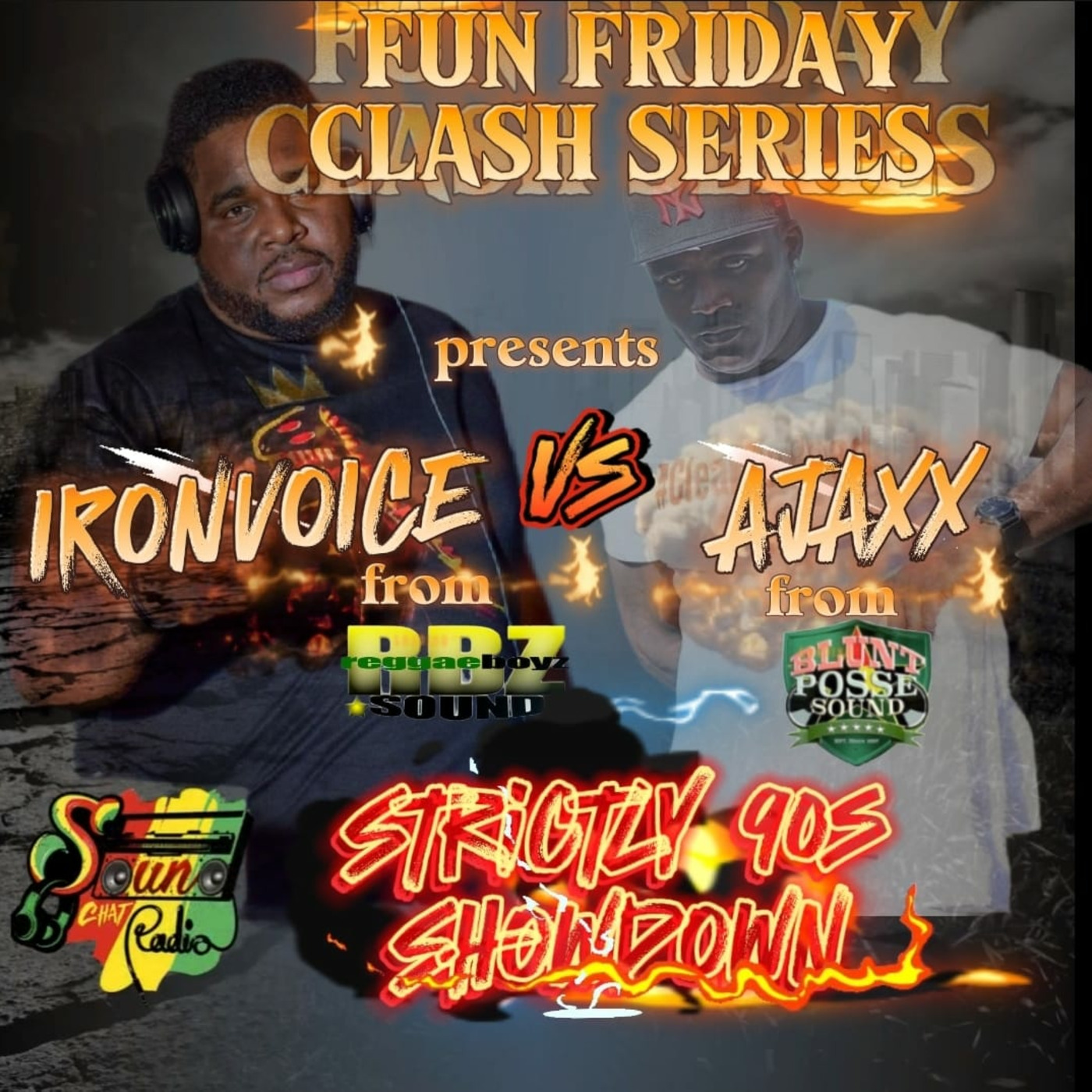Episode 1: FUN FRIDAYS - RADIO CLASH - IRON VOICE (MISHIGAN) V. AJAX - 10/11/2024