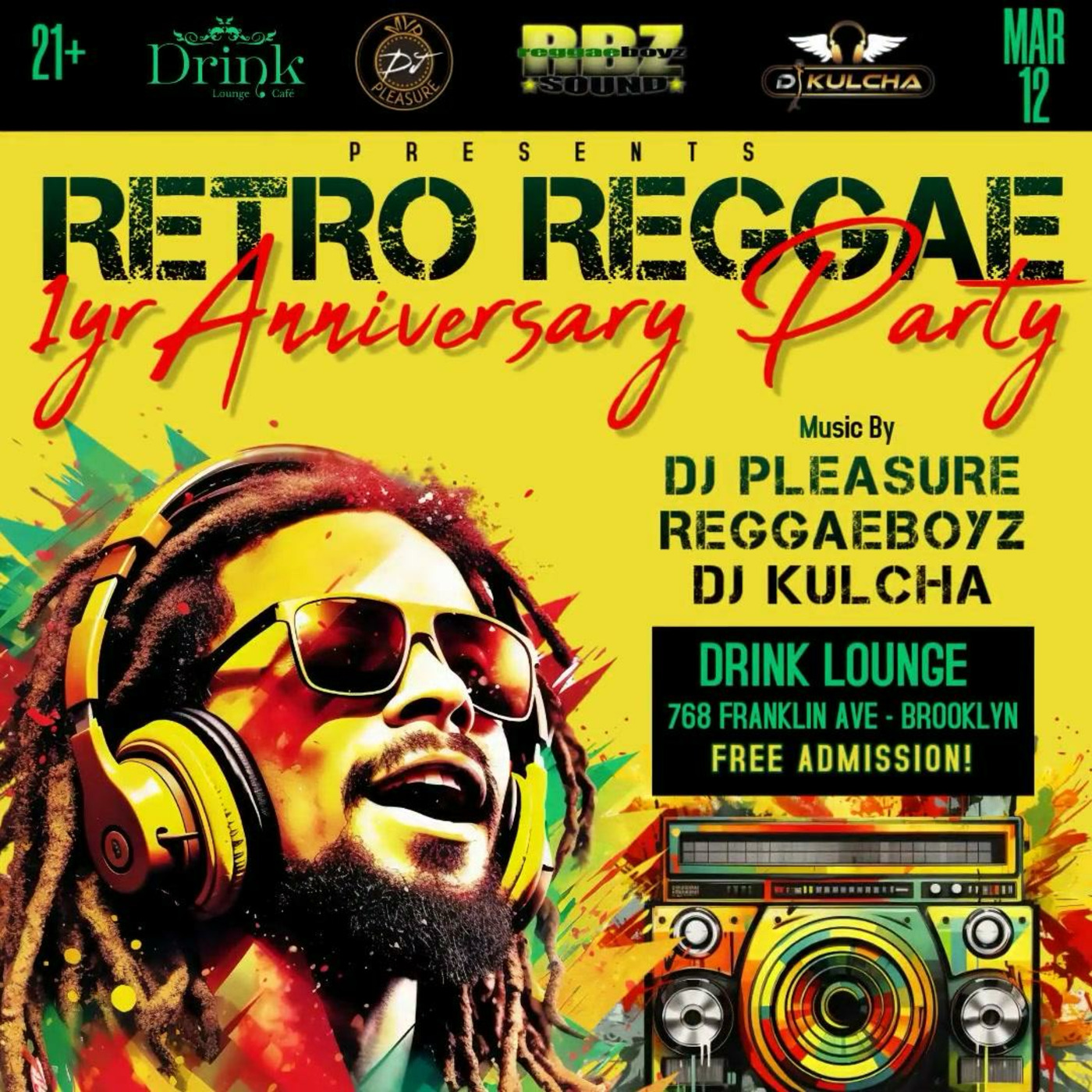Episode 3: LIVE JUGGLING - RETRO REGGAE WEDNESDAY 1 YR ANNIVERSARY - BROOKLYN, NY 3/2025
