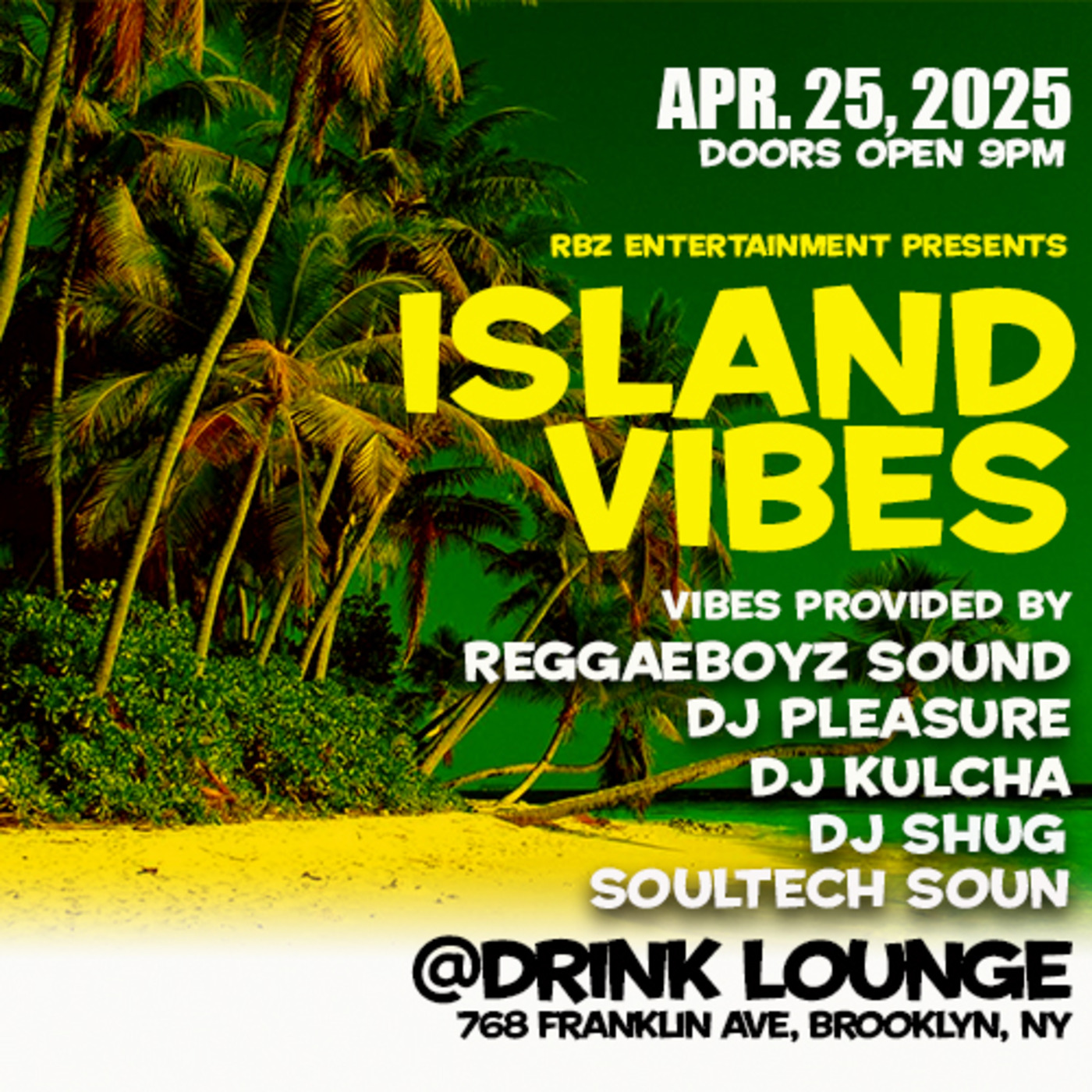 Episode 2: LIVE JUGGLIN - ISLAND VIBES #2 - BROOKLYN, NY - 4/25/25