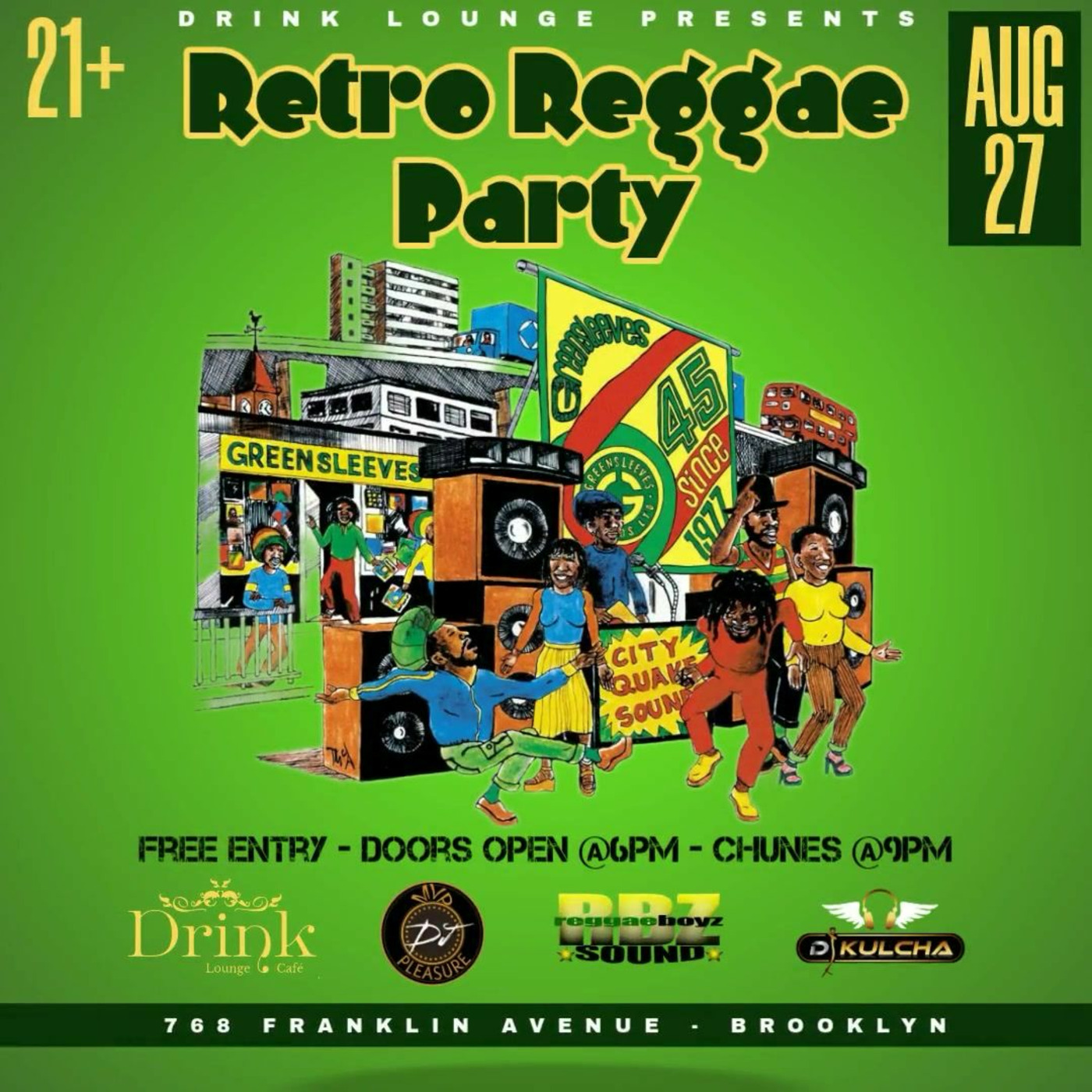 Episode 11: LIVE JUGGLIN - RETRO REGGAE WEDNESDAYS - BROOKLYN, NY - 8/27/2025