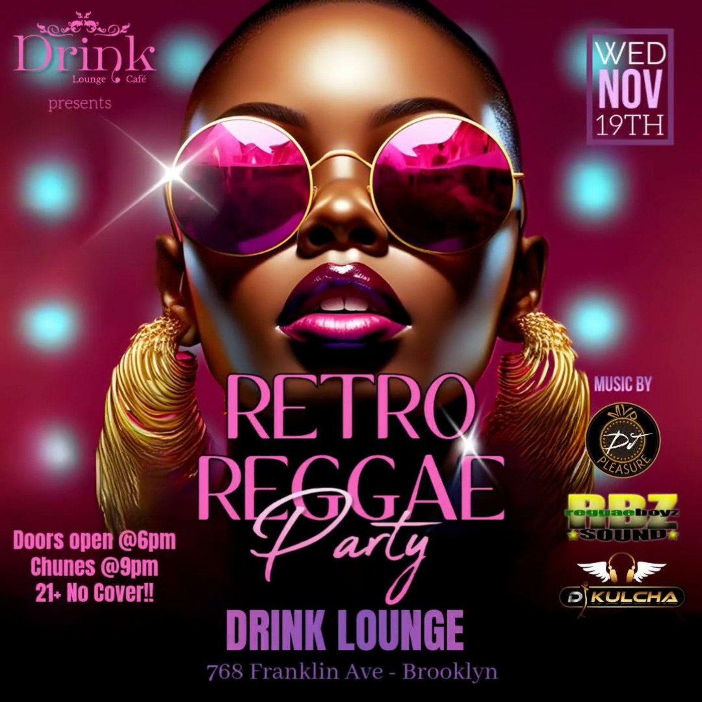 Episode 18: LIVE JUGGLIN - RETRO REGGAE WEDNESDAYS 11/19/2025 - BROOKLYN, NY