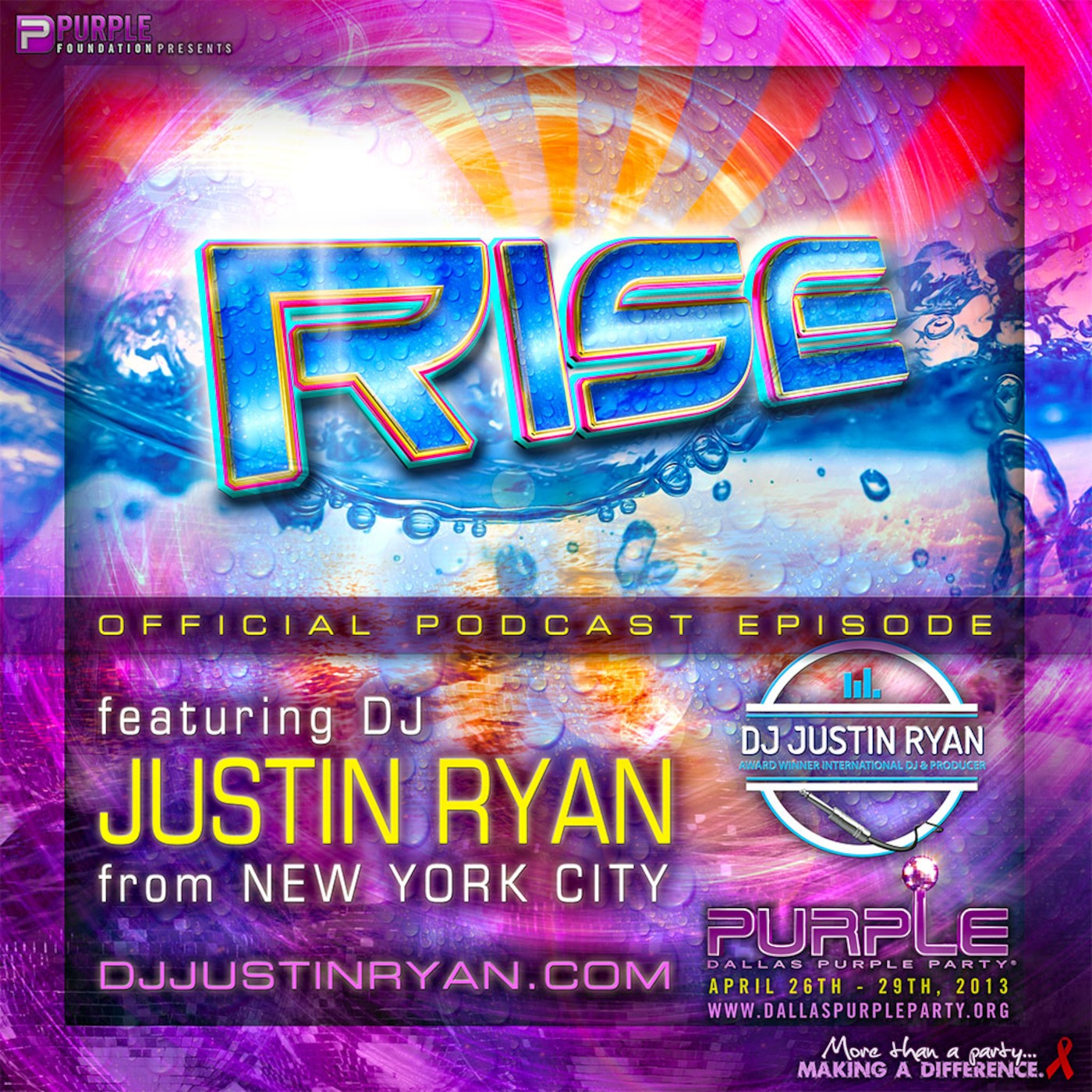 PURPLE PARTY Pool Party RISE Podcast
