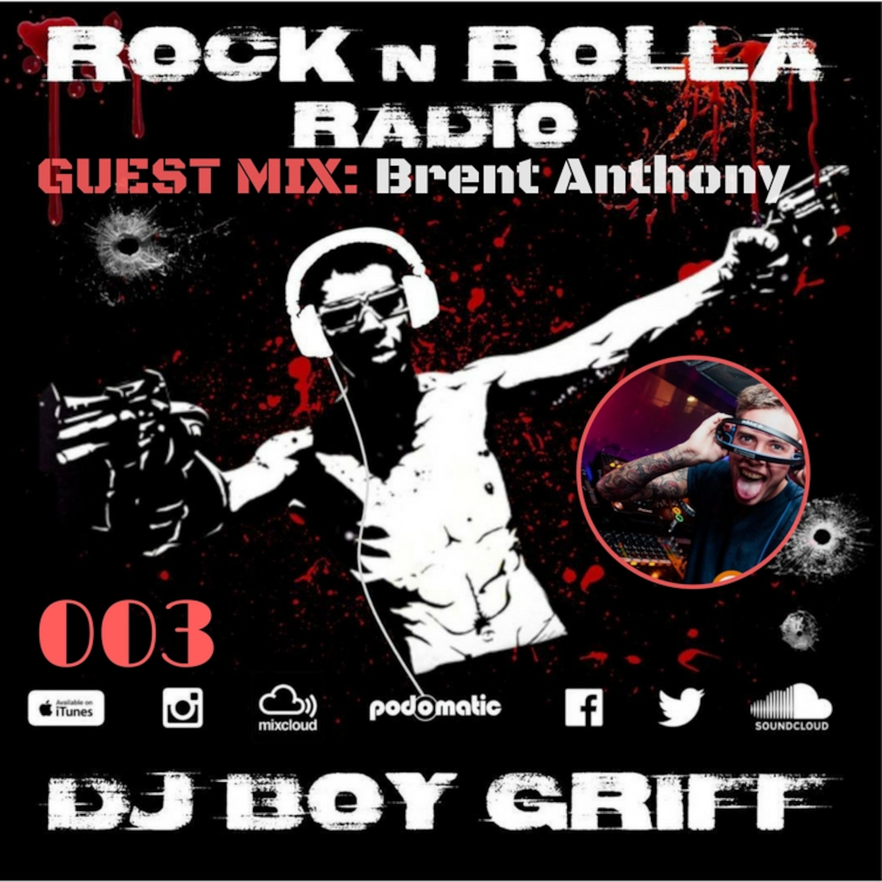 ROCK 'N' ROLLA RADIO 003 - Boy Griff w/ Brent Anthony