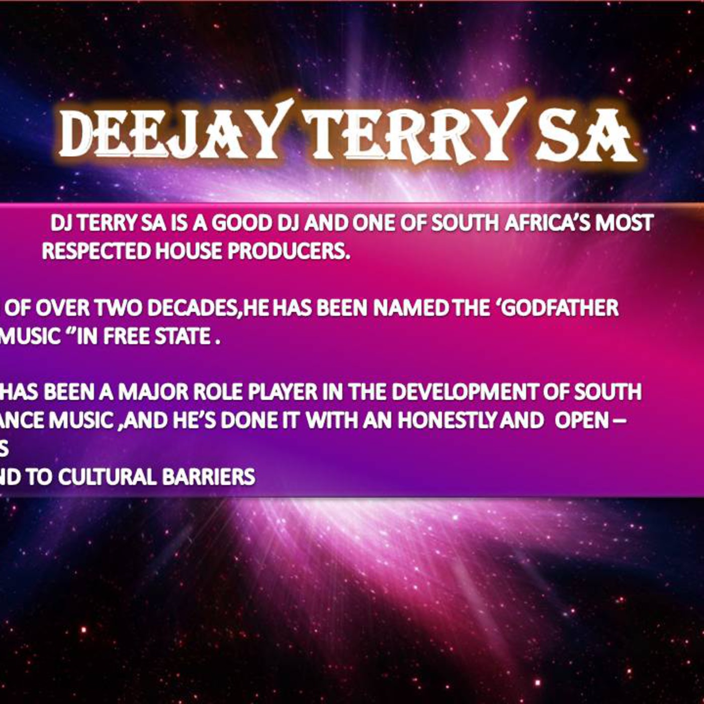 DEEJAY TERRY SA -GOOD VIBRATION DEEP VOL #22