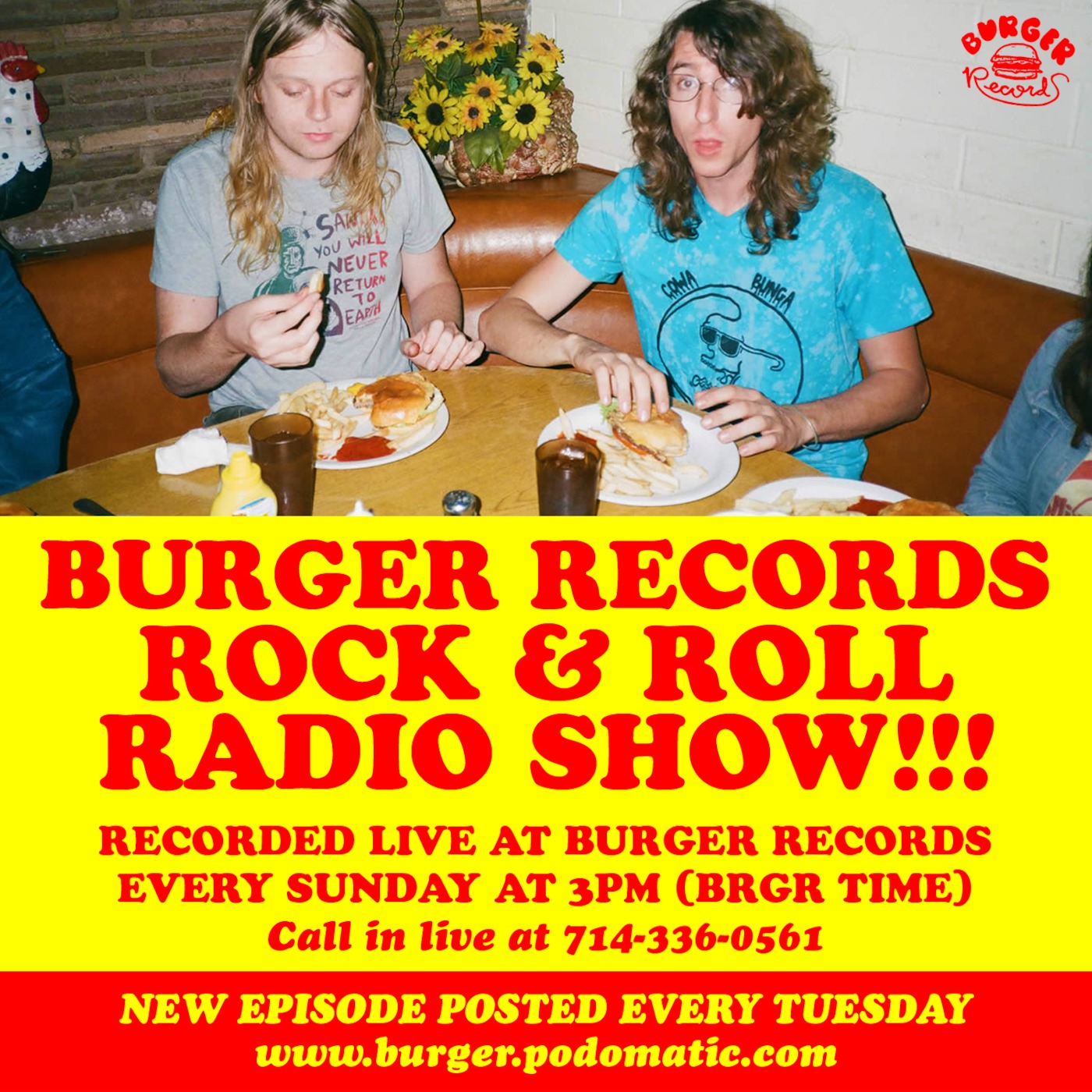 BURGER ROCK N ROLL RADIO SHOW - S2E1 episode artwork