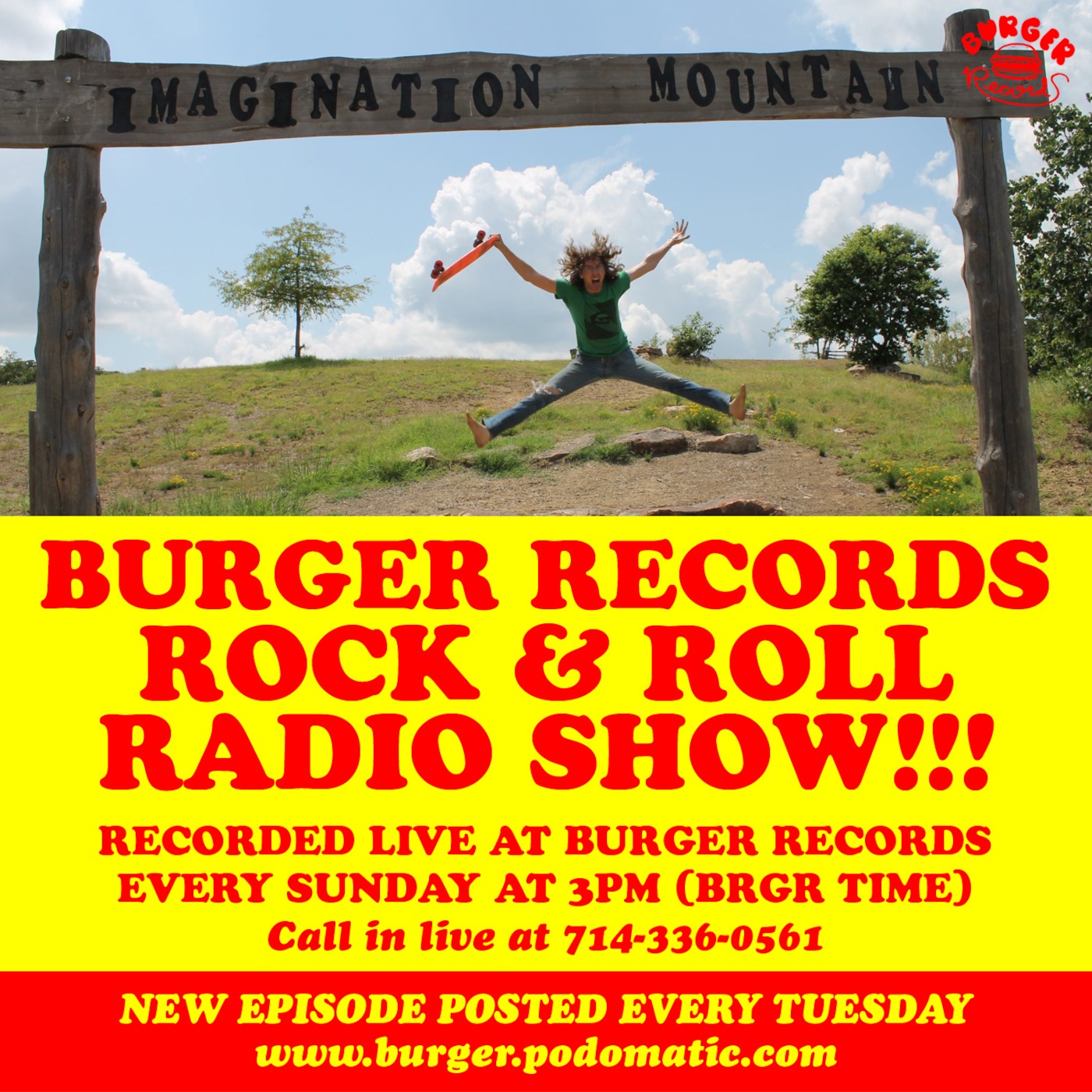 BURGER ROCK N ROLL RADIO SHOW - S2E3 episode artwork