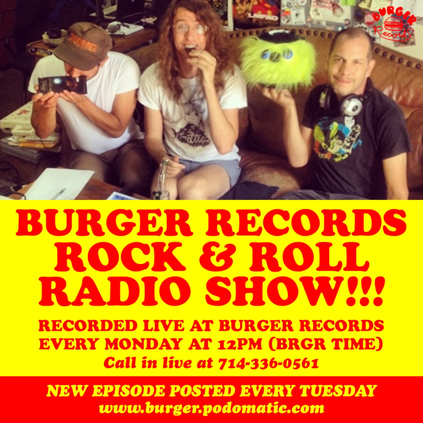BURGER ROCK N ROLL RADIO SHOW - S2E5 episode artwork