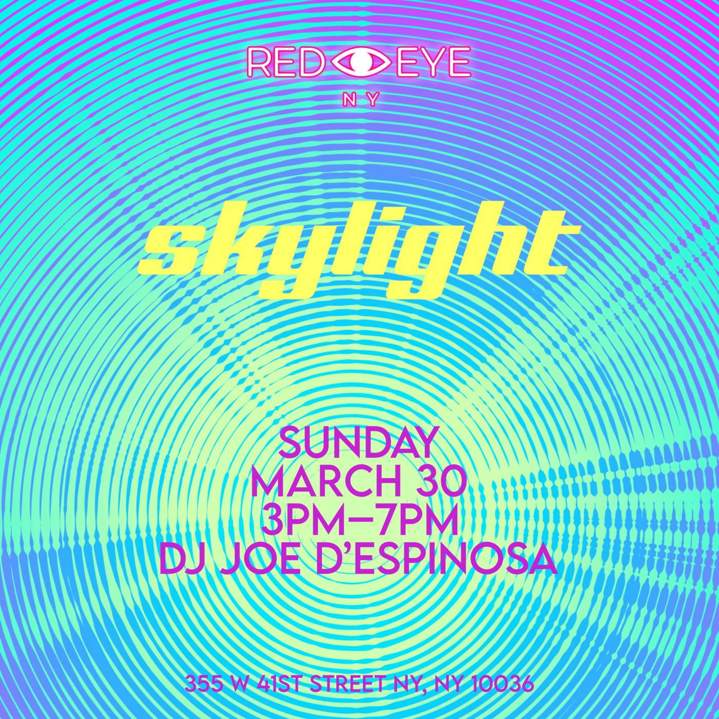 Episode 2: skylight . RedEye, NY . March 30, 2025