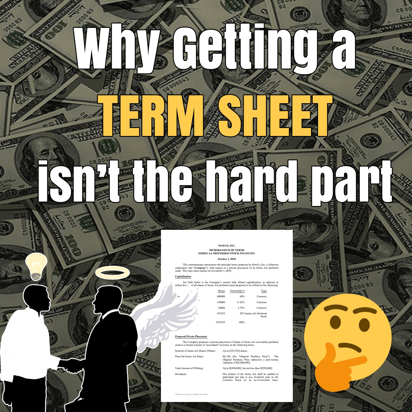 Episode 56: Why getting a term sheet isn't the hard part of raising money