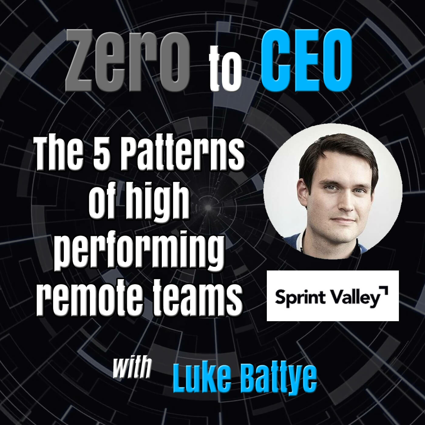 Episode 181: Zero to CEO: The 5 Patterns of high-performing remote teams with Luke Battye