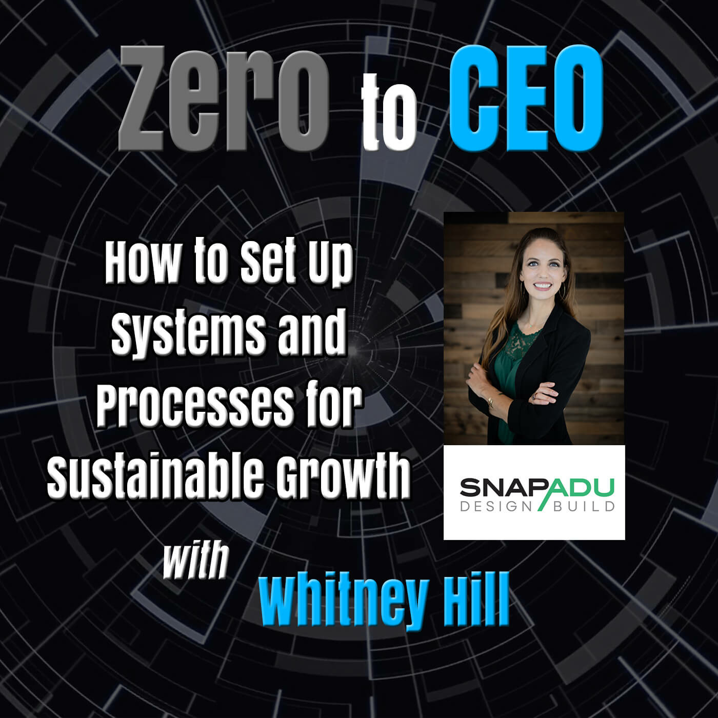 Episode 209: Zero to CEO: How to Set Up Systems and Processes for Sustainable Growth with Whitney Hill