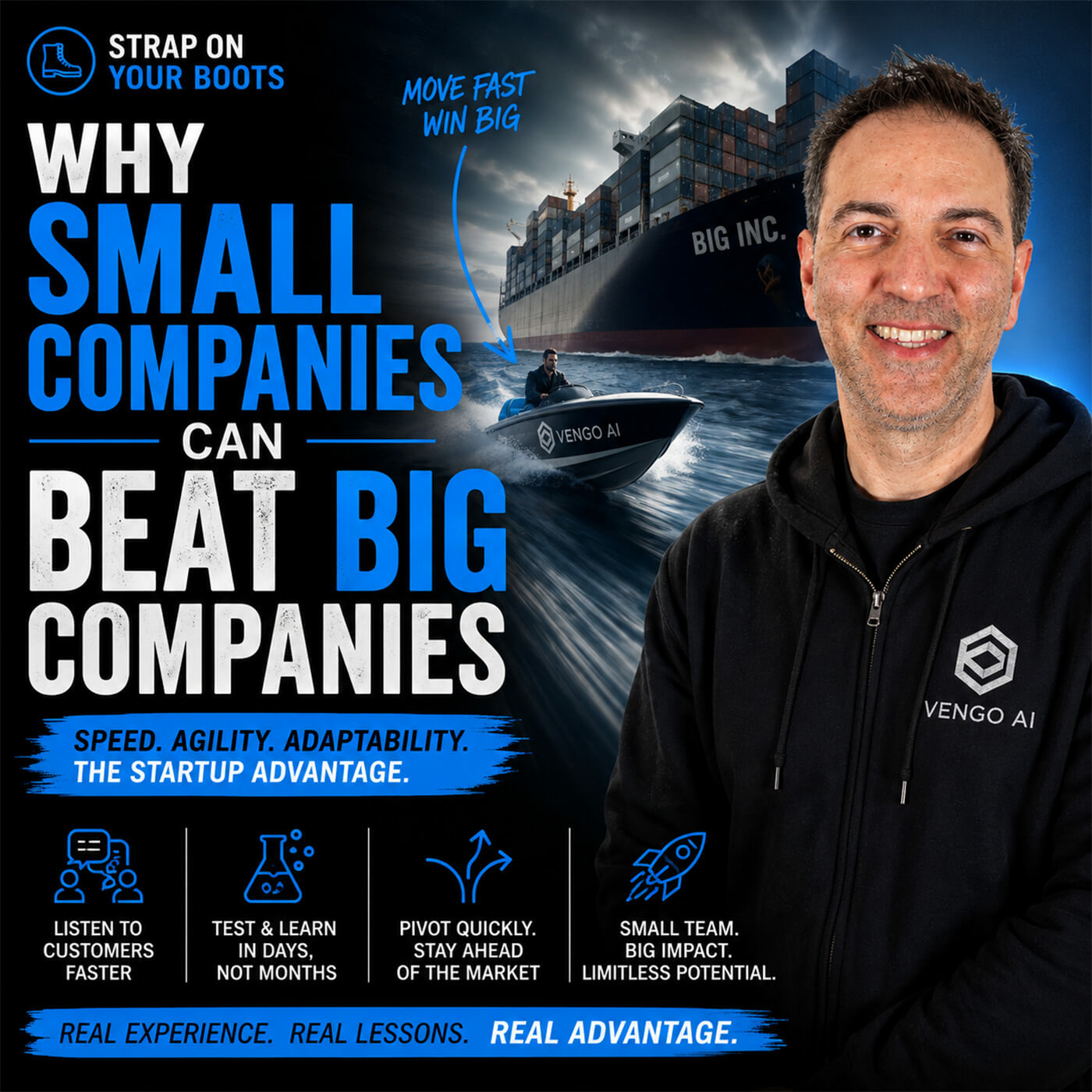 Episode 367: Why Small Companies Can Beat Big Companies episode artwork