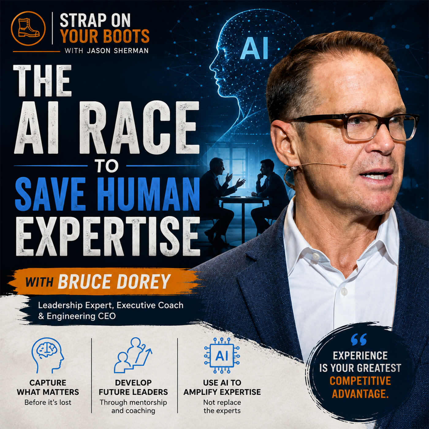 Episode 368: The AI Race to Save Human Expertise with Bruce Dorey episode artwork