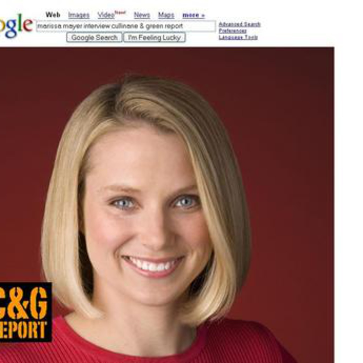 Interview with Marissa Mayer