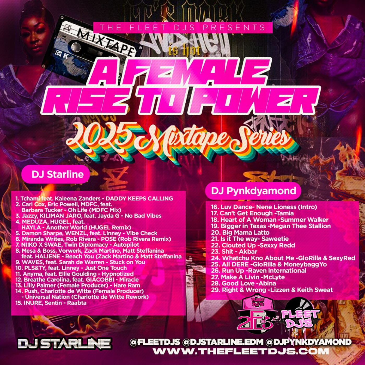 Episode 1: THE FLEET DJS PRESENTS A FEMALE RISE TO POWER WITH DJ STARLINE & DJ PYNKDYAMOND VOL. 1