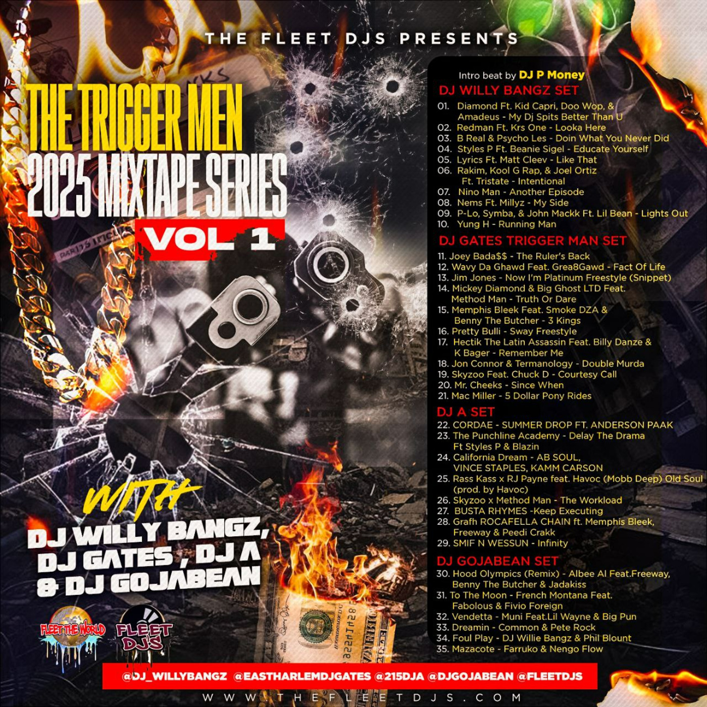 Episode 2: THE FLEET DJS PRESENTS THE TRIGGER MEN WITH DJ WILLY BANGZ, DJ GATES, DJ A & DJ GOJABEAN
