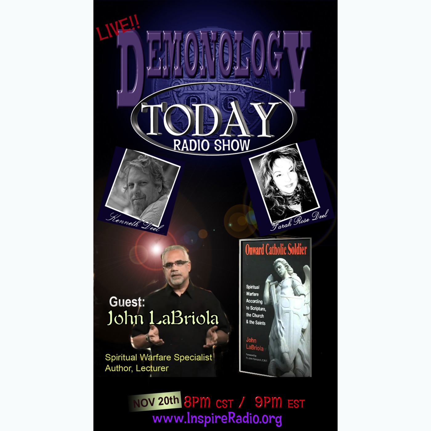 Episode 7 - Demonology Today Radio John LaBriola - Author, Lecturer, Spiritual Warfare Specialist