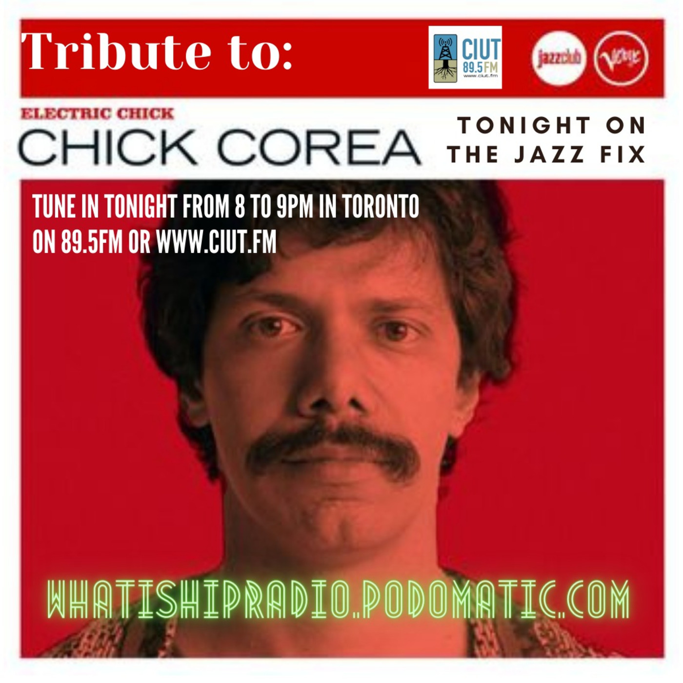 Episode 72: What is Hip Radio Jazz Fix Feb 23 21 TRIBUTE TO CHICK COREA