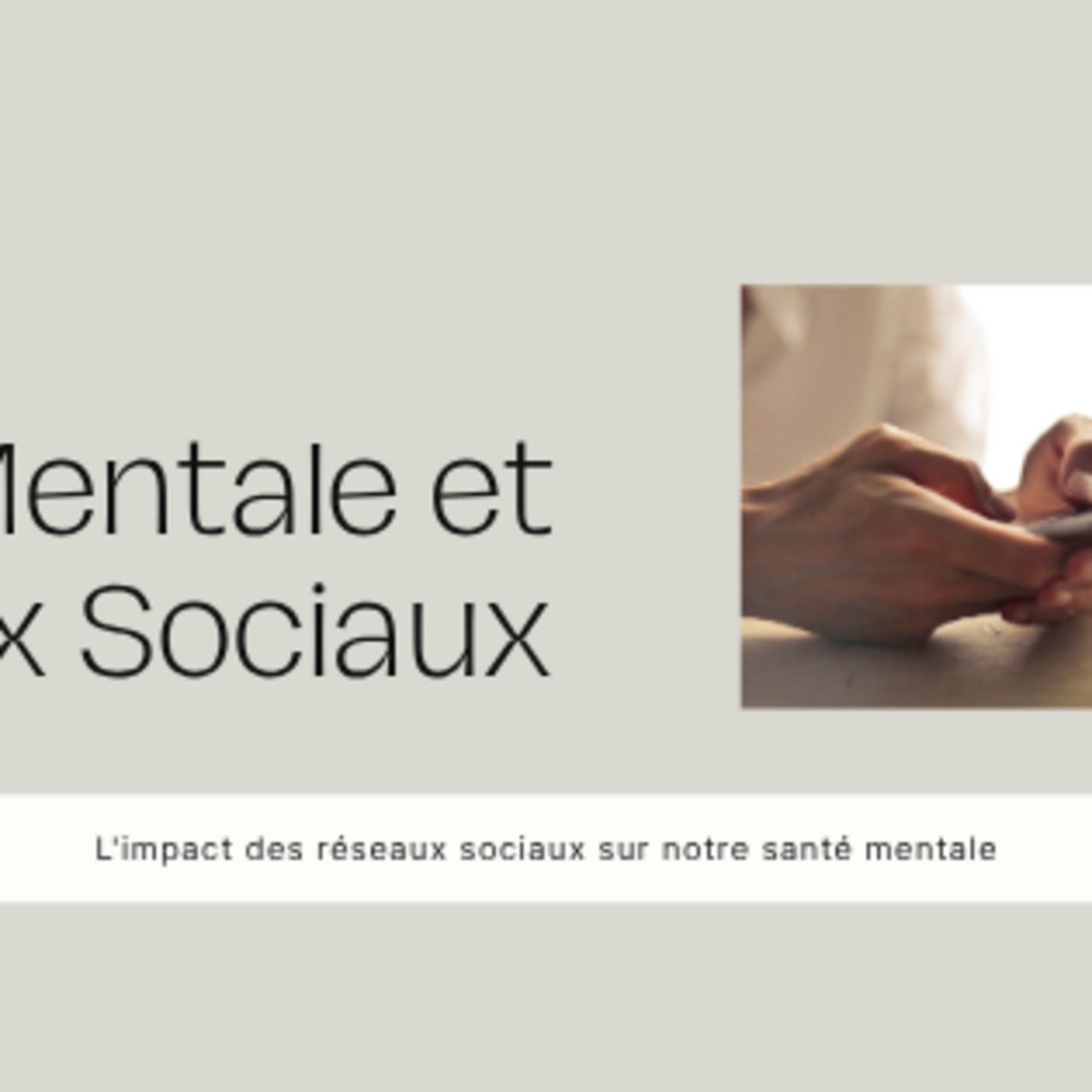 Episode 6: La santé mentale et les réseaux sociaux