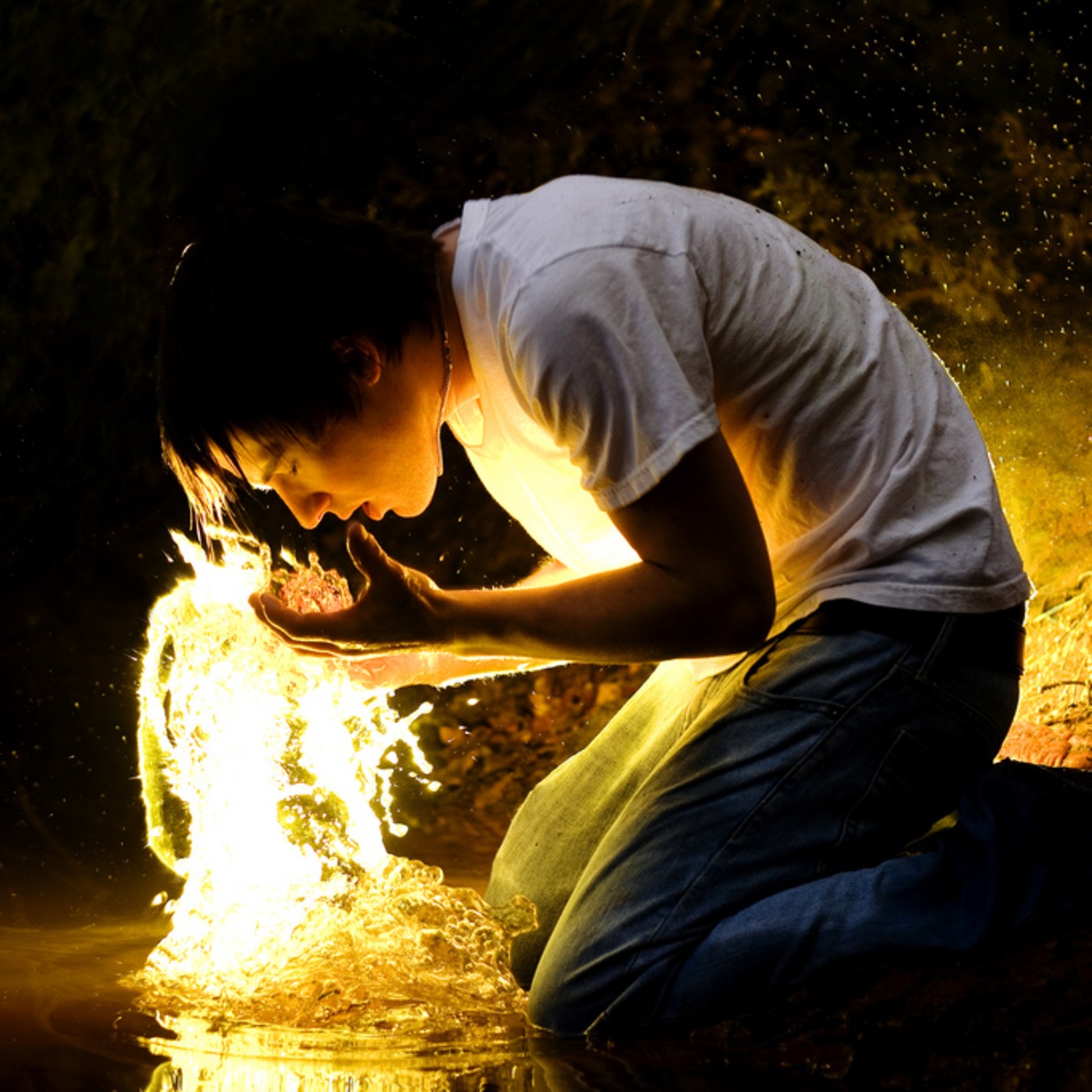 Whispers Of Satan Quenched By The Living Waters Of Jesus