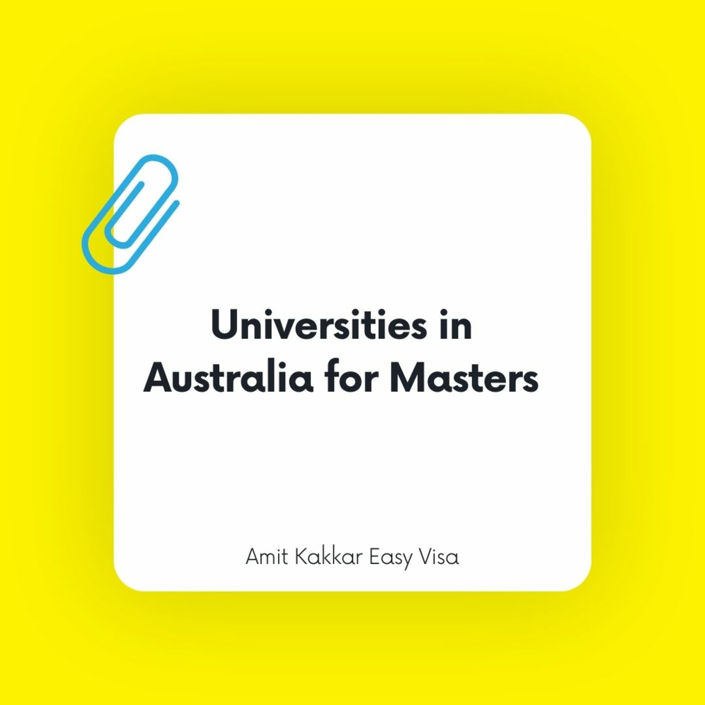Amit Kakkar Easy Visa