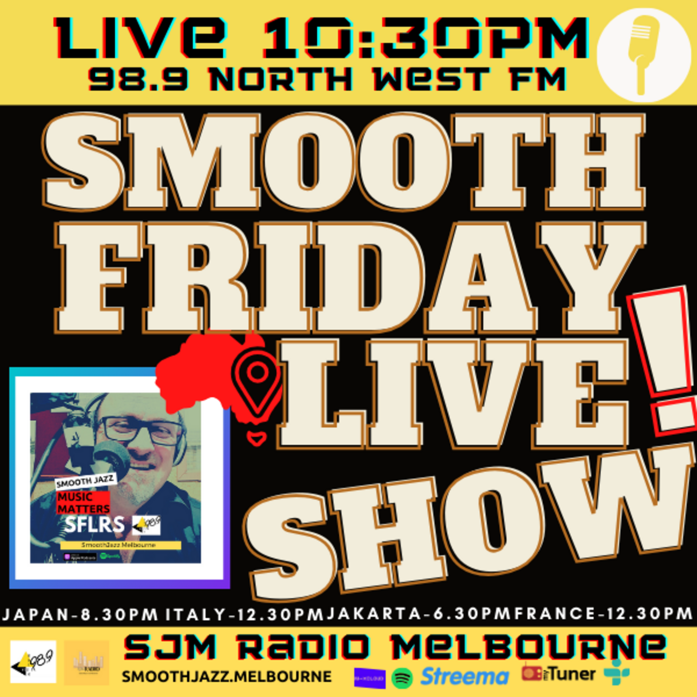 Episode 115: Smooth Friday Live Radio Show 22/03/2024