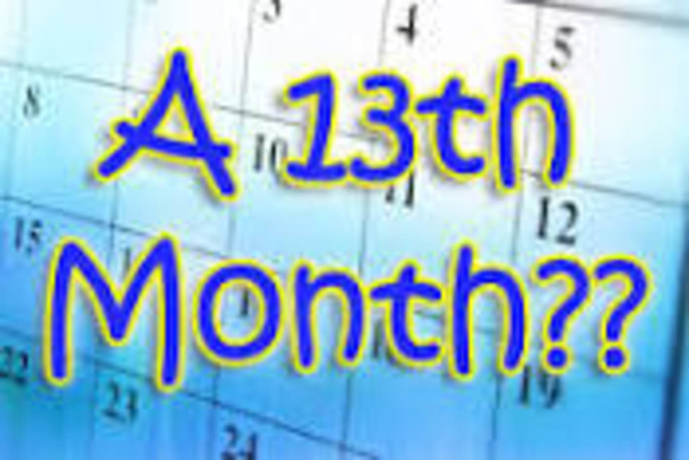 IS THERE A 13th MONTH IN SCRIPTURE episode artwork