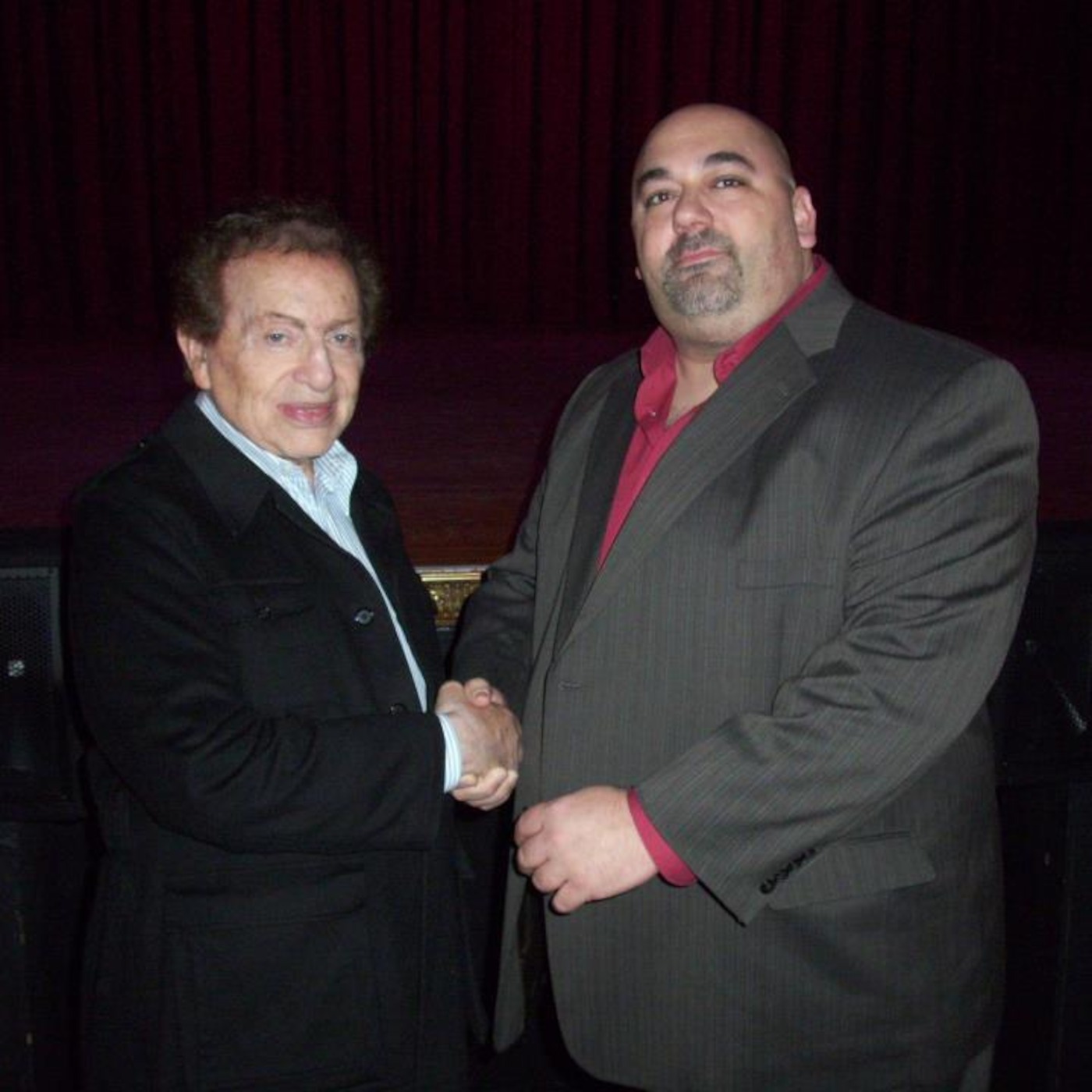 Comedian Jackie Mason calls the (Let's Be Frank Show)