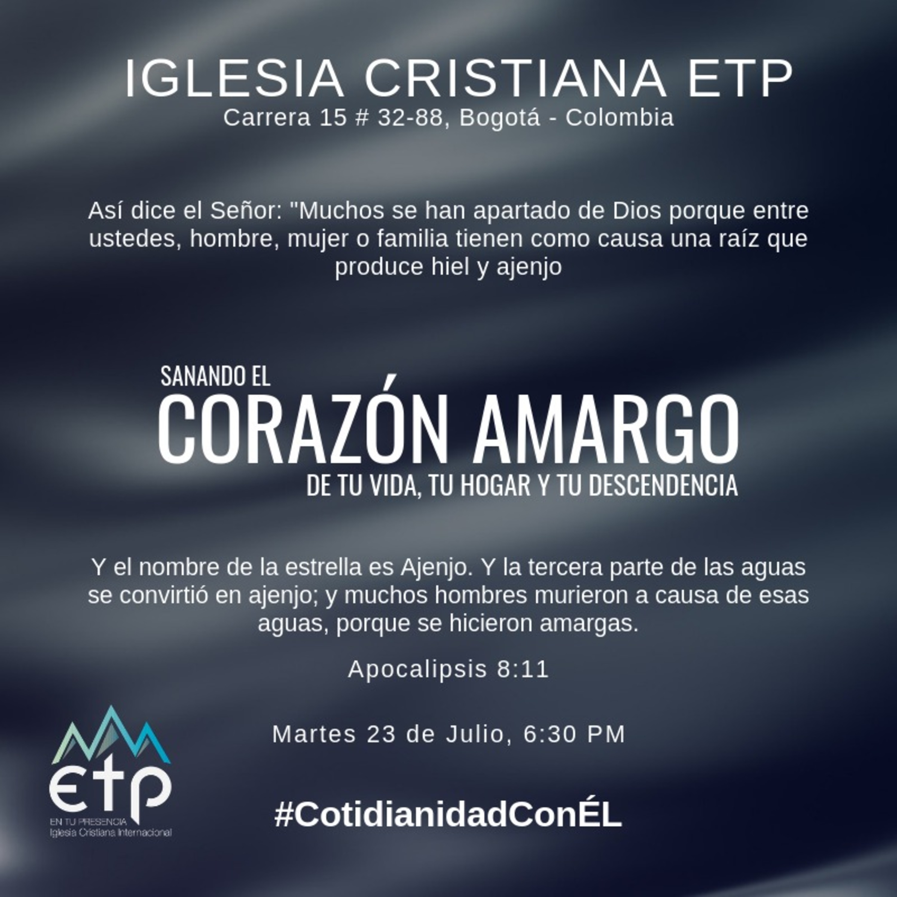 Charlas Pastor Luis Salas, Iglesia ETP