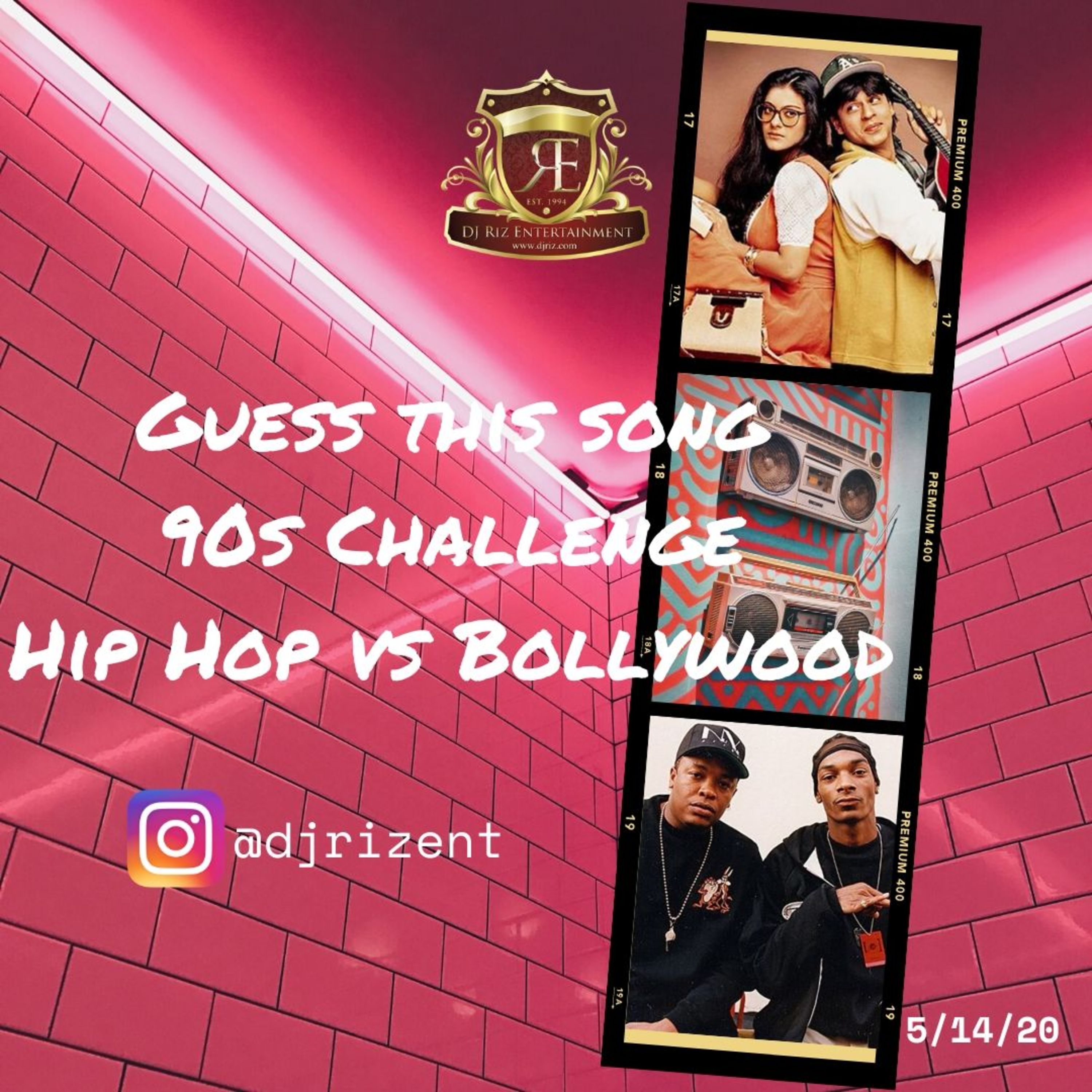 Guess this song 90s Challenge Hip Hop vs Bollywood May 14 2020