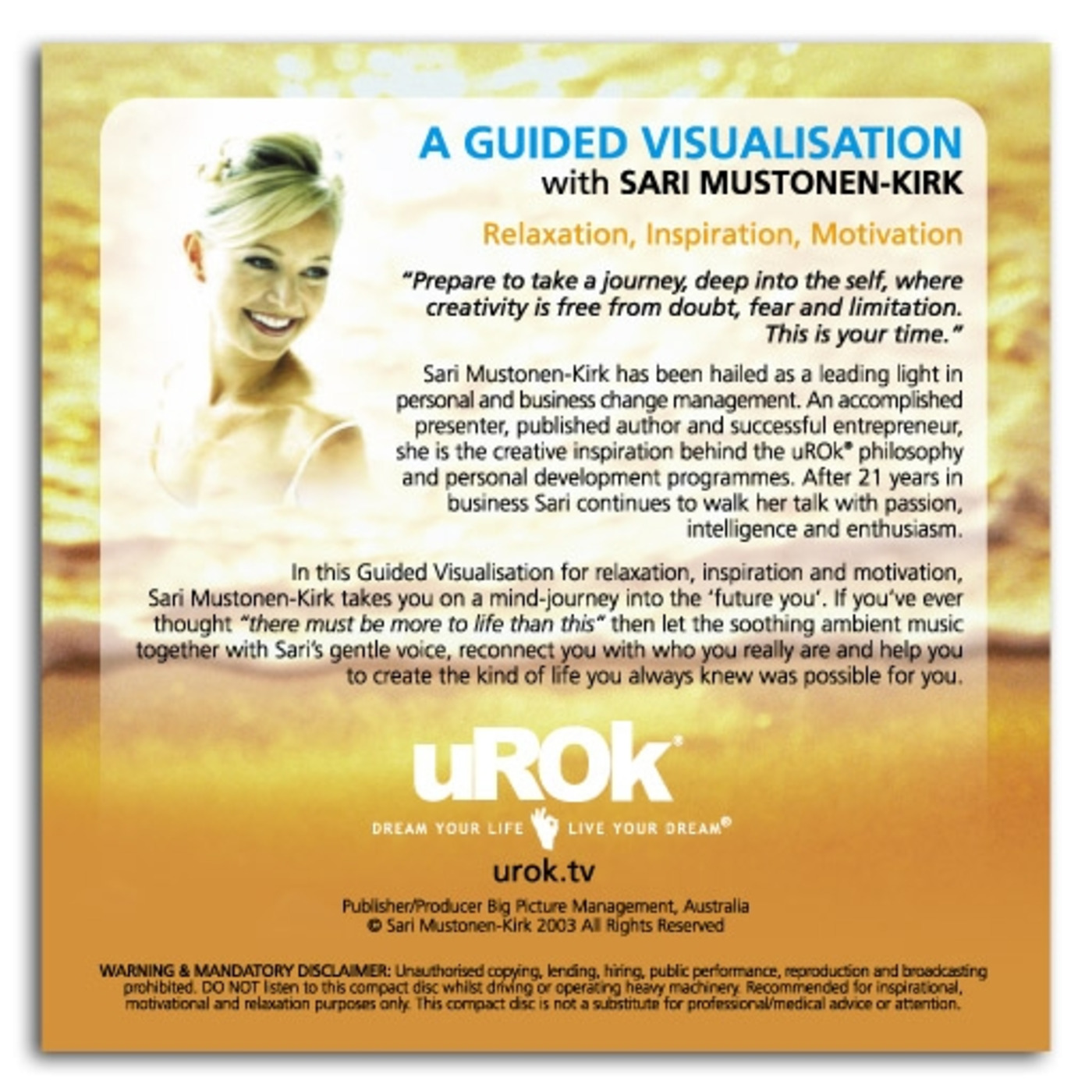 uROk My Life Guided Visualisation & Meditation For Mornings