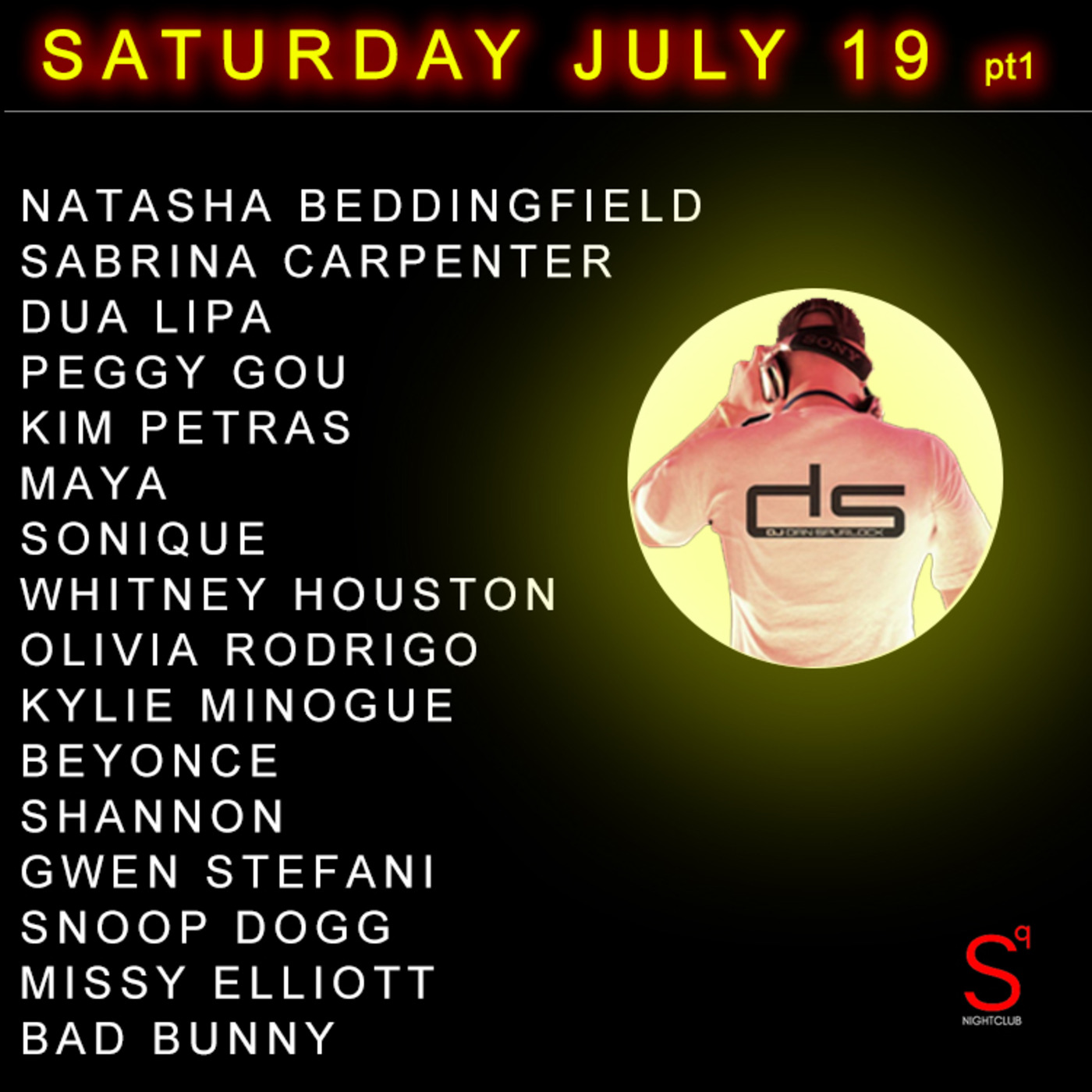 Episode 74: 7-19-25 Square Nightclub pt1