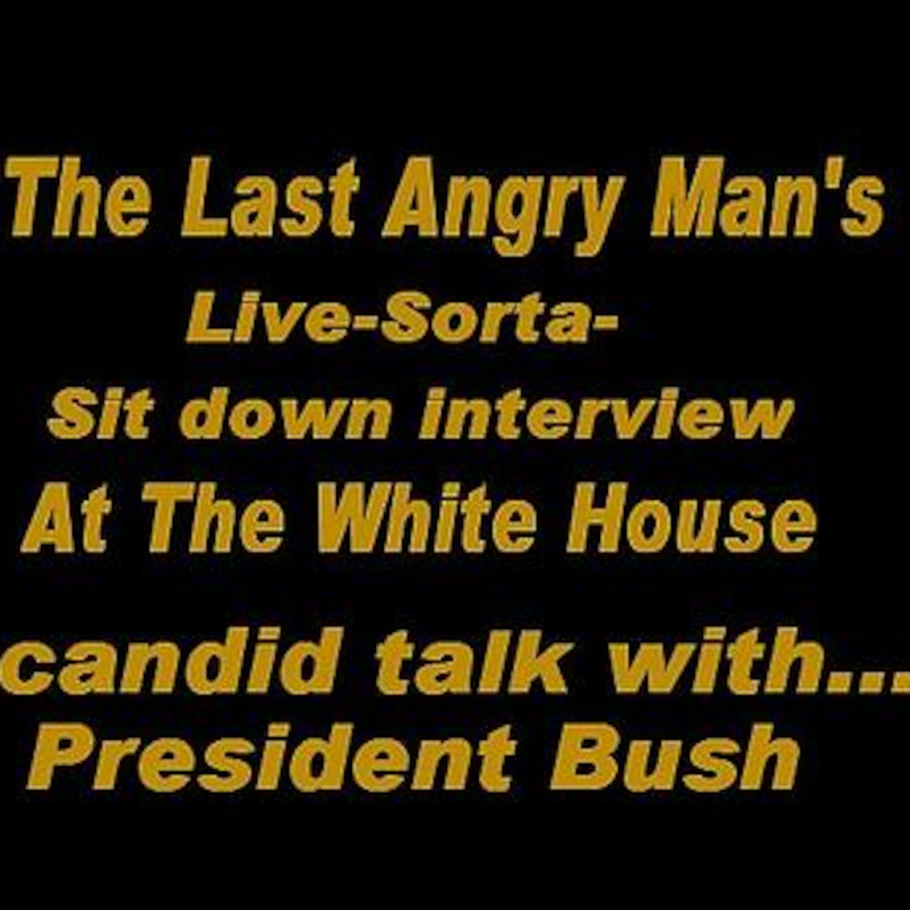 A candid interview with Bush By the last Angry Man-Sorta episode artwork