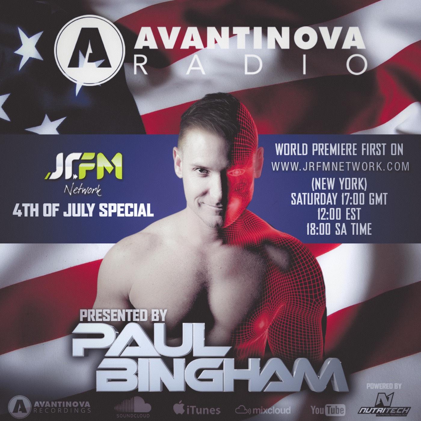 aul Bingham - AVANTINOVA RADIO #26 - 4th July Special “INDEPENDANCE DAY”