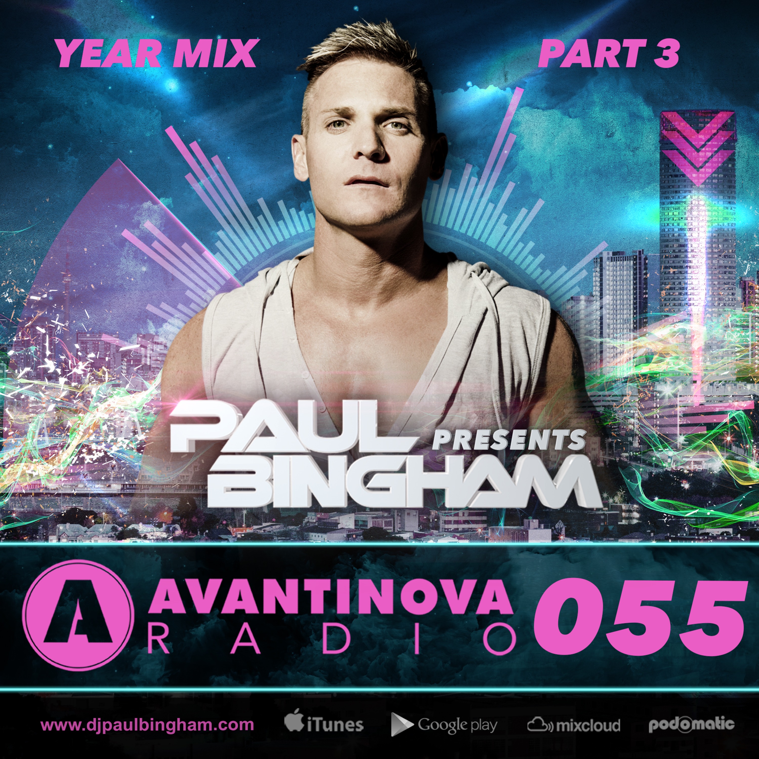 Paul Bingham Presents Avantinova Radio 055 (Year Mix Part 3)