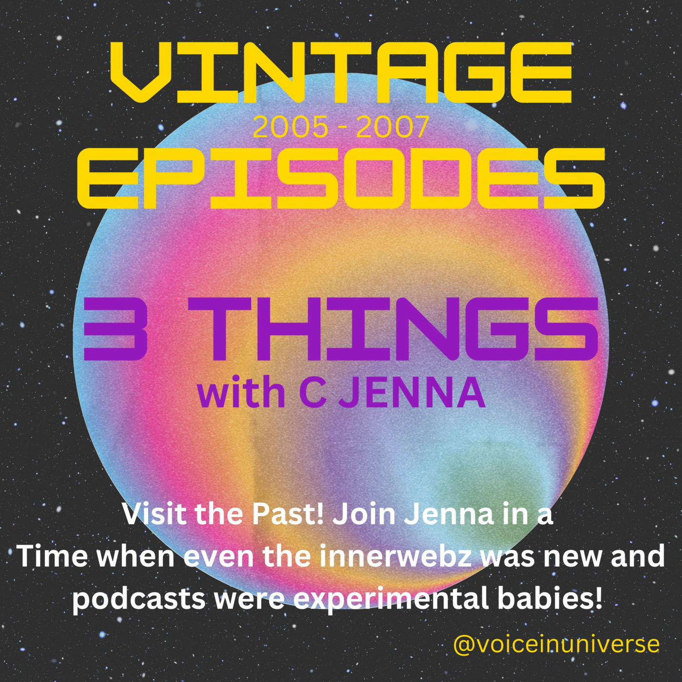 Episode 44: Three Thanky Things VINTAGE EPISODE