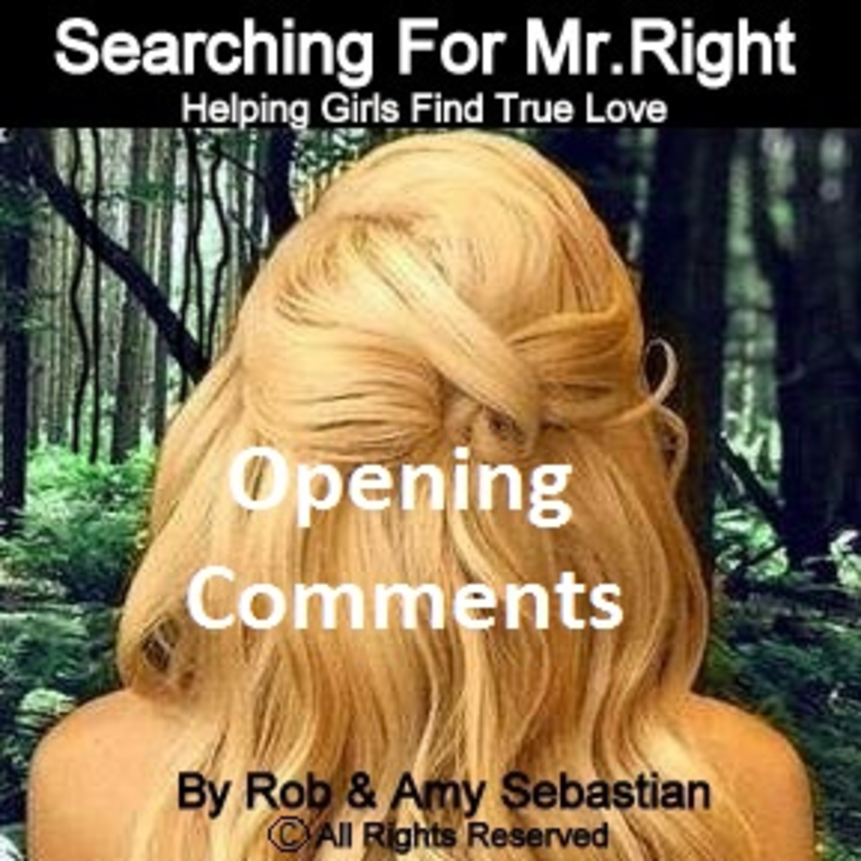 Opening Comments: Why Searching For Mr Right ?